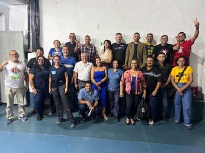 Direção eleita (Foto: Arquivo Sindplast-AM)
